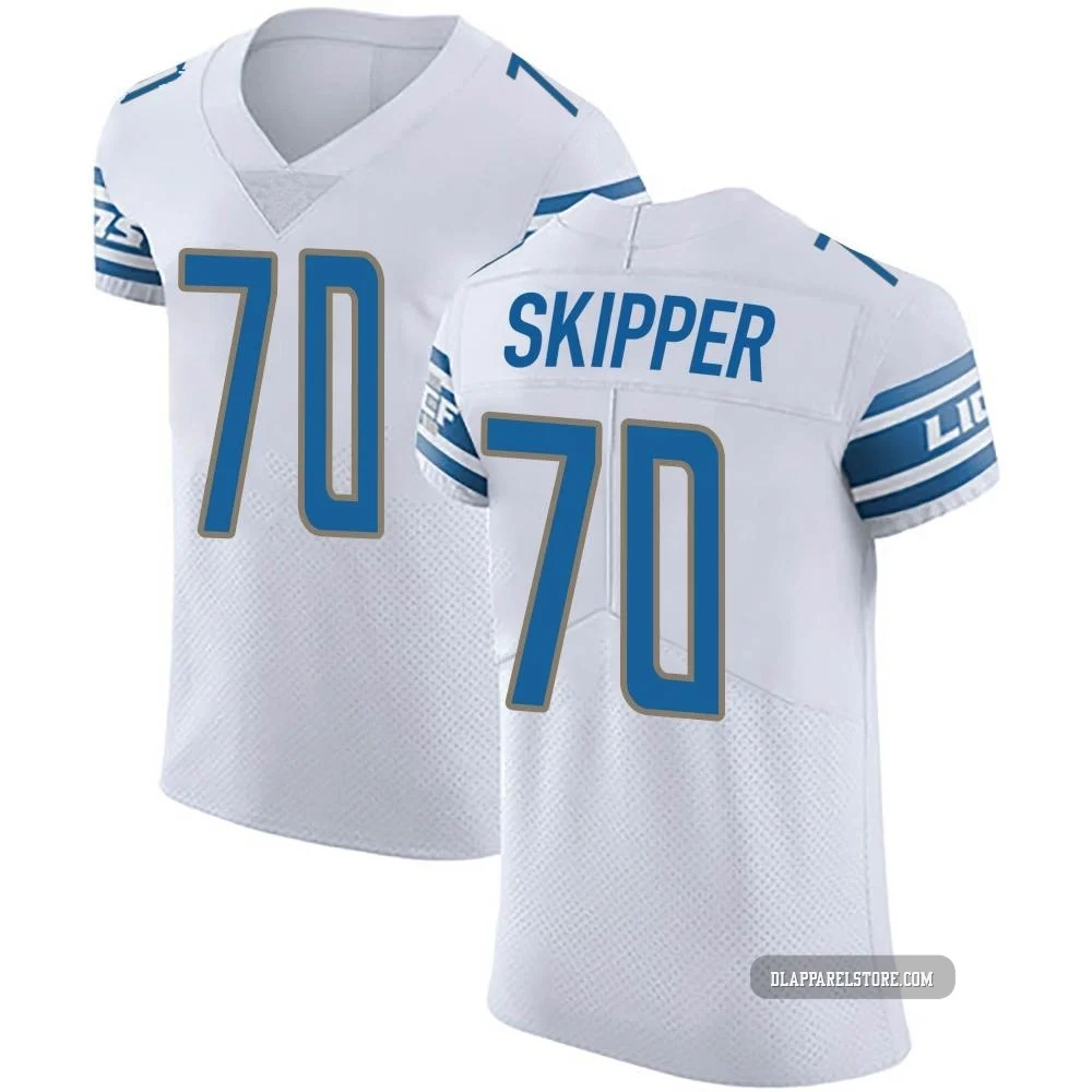 Dan Skipper ＃70 Detroit Lions Elite Vapor Untouchable Jersey - Men's White