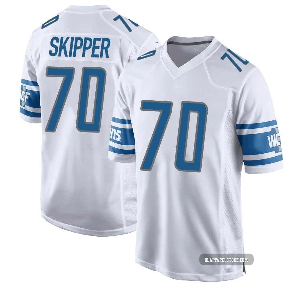 Dan Skipper ＃70 Detroit Lions Game Jersey - Youth White