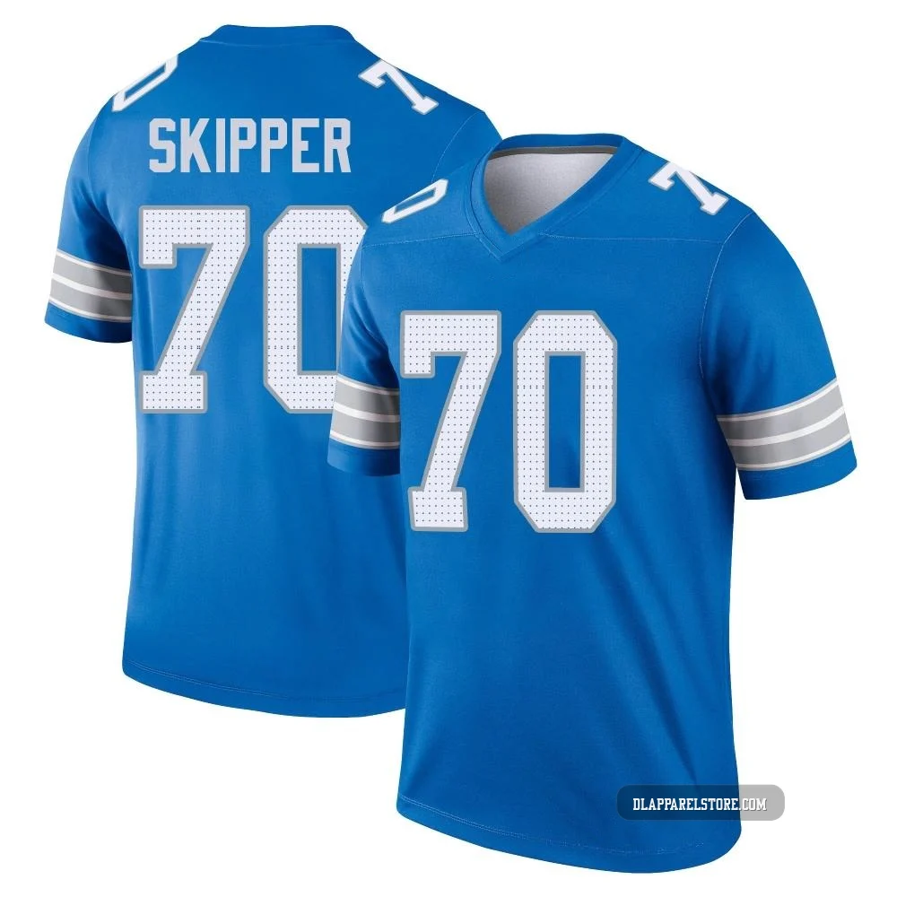 Dan Skipper ＃70 Detroit Lions Legend 2nd Jersey - Men's Blue