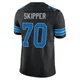 Dan Skipper ＃70 Detroit Lions Limited Alternate Vapor F.U.S.E. 2nd Jersey - Men's Black