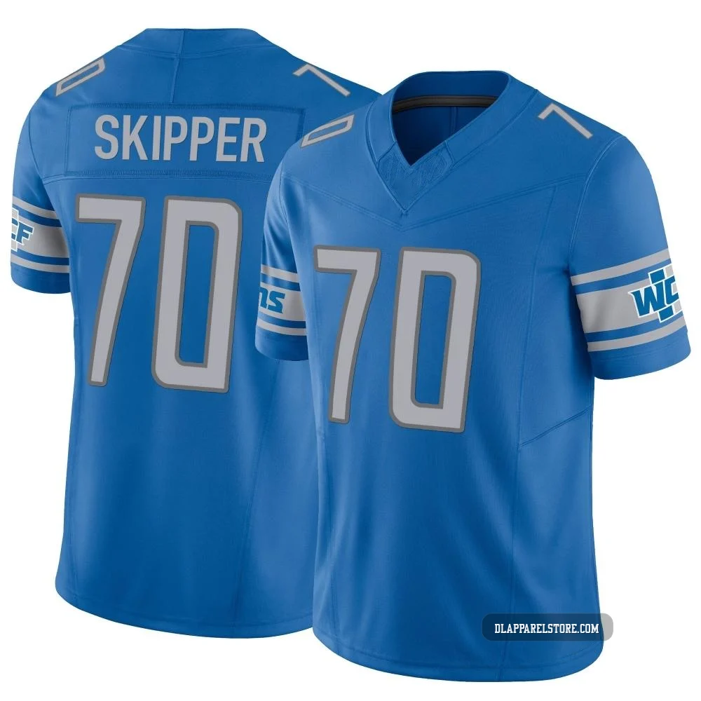 Dan Skipper ＃70 Detroit Lions Limited Vapor F.U.S.E. Jersey - Men's Blue