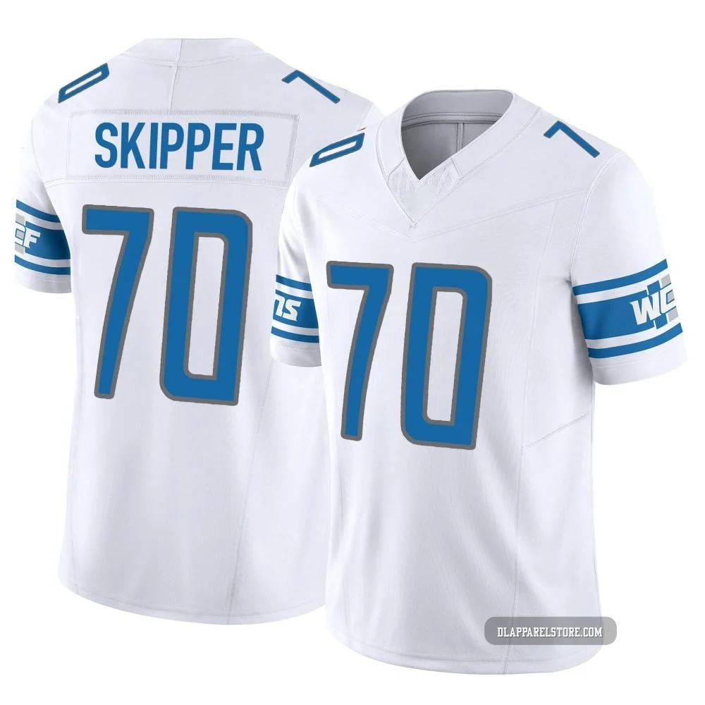 Dan Skipper ＃70 Detroit Lions Limited Vapor F.U.S.E. Jersey - Men's White